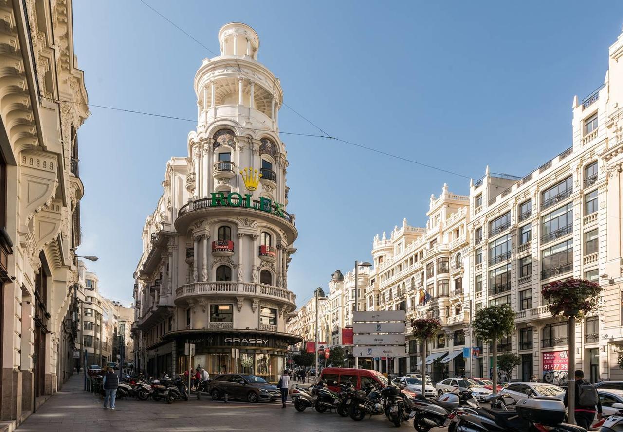 Ferienwohnung M&F Gran Via 3 Hab Madrid Exterior foto
